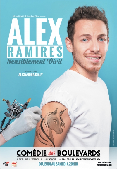 ALEX RAMIRES dans Sensiblement viril