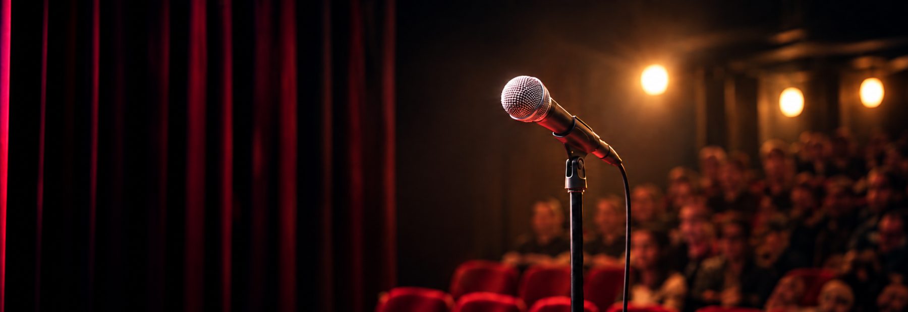 The stage at Le Métropole facing the audience